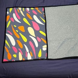 GEOMETRY Motion Yoga Towel 26" x 67" Slip Resistant - Antimicrobial